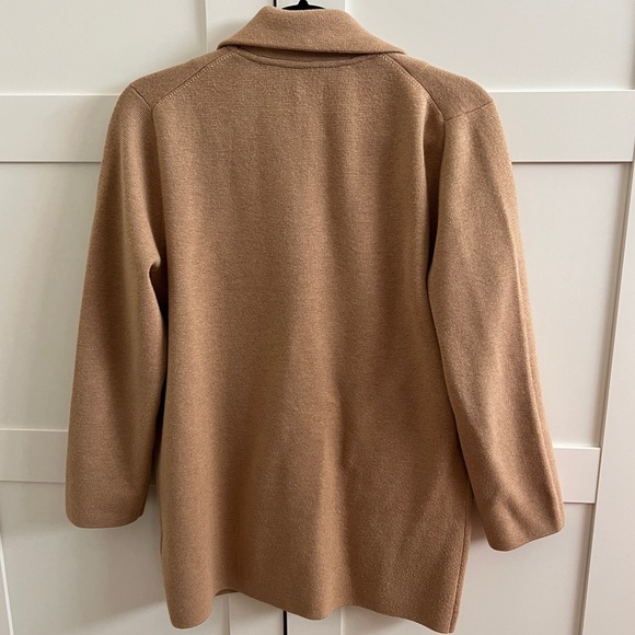 J.Crew Cecile relaxed sweater blazer. XS, Camel - Picture 6 of 7